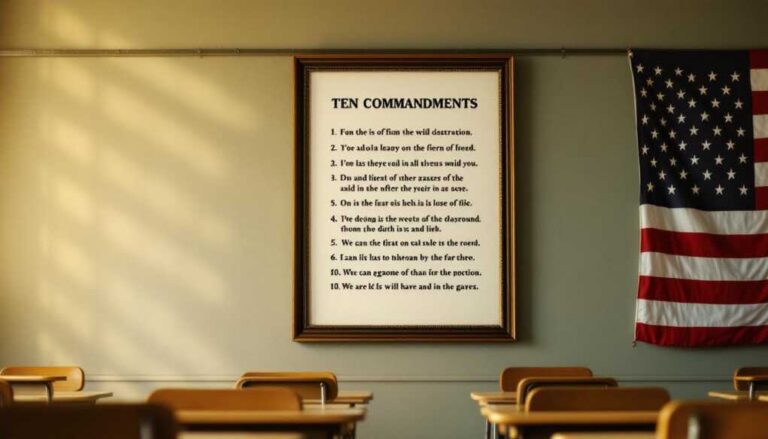 Texas Put the Ten Commandments Back in Classrooms — The Left Sued — And a Court Just Told One Side to Pound Sand